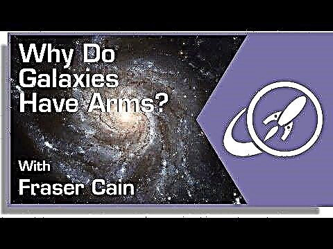 Por que as galáxias têm armas?