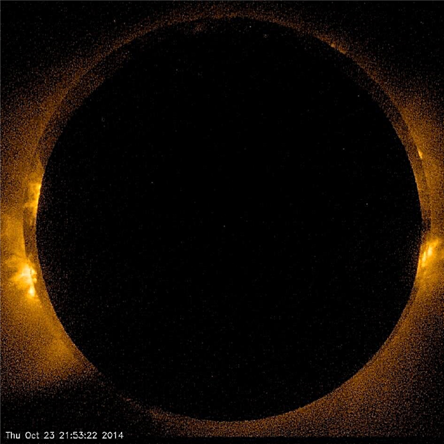 Orbitarea Solar Observator o vede, arde, arde: inelul de foc