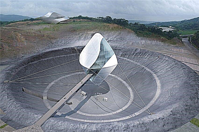 Tako kul! Japonski vesoljski raziskovalni center bo suspendiran nad kraterjem, podobnim luni