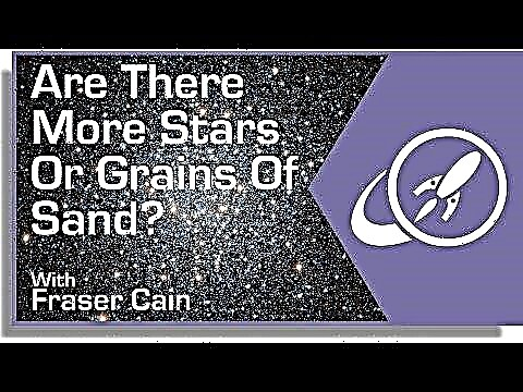 Gibt es mehr Sandkörner als Sterne?
