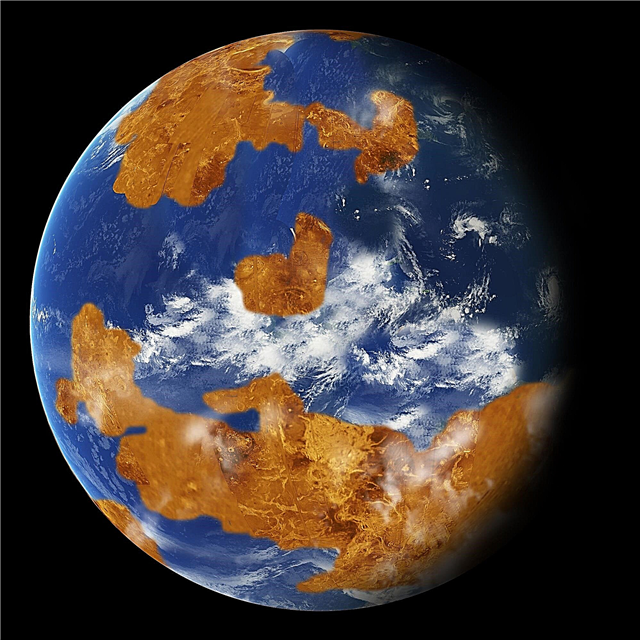 A teoria propõe que Vênus poderia ter sido habitável, mas um grande oceano diminuiu sua rotação, matando-o