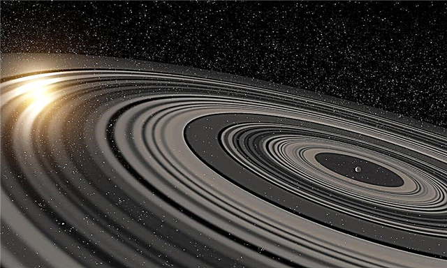 Ein Exoplanet mit riesigen Ringen Intrigen