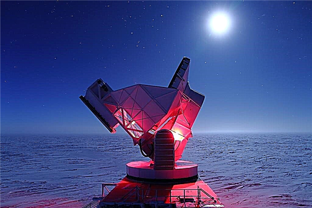 Полярный телескоп проливает новый свет на темную энергию и массу нейтрино