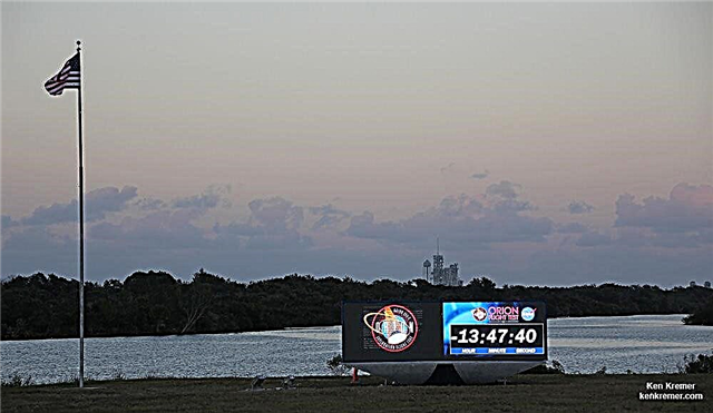 NASA Premiers: nouvelle horloge à compte à rebours pour le premier lancement d'Orion