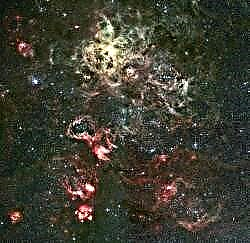 Foto insanamente alta resolução da nebulosa Tarantula