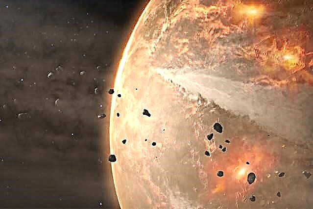 La Tierra puede haber perdido algo de atmósfera primoridial por meteoritos