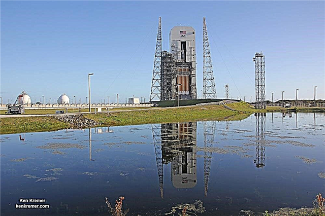 Høye vinder, tekniske problemer og en testforsøk for Orion-test