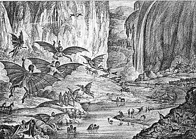 The Great Moon Hoax ปี 1835
