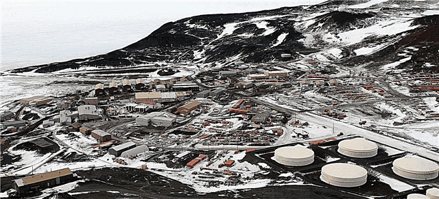 Bau von Tankstellen und McMurdo-Außenposten auf dem Mond