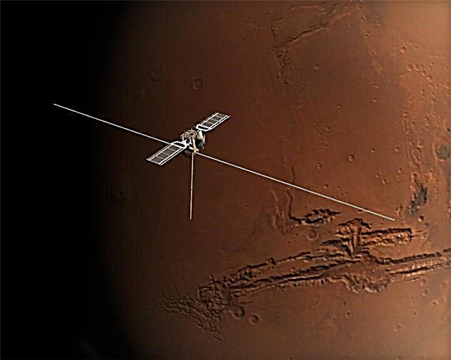 Mars Express: onder het oppervlak van Mars kijken