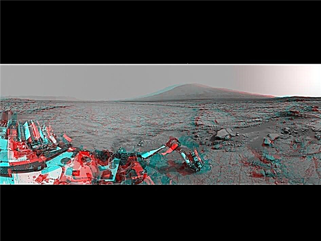 Novo panorama interativo do Curiosity Rover