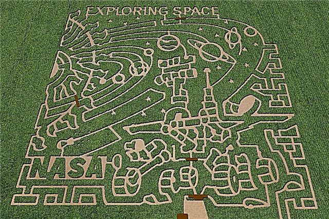 7 incroyables labyrinthes de maïs de la NASA: des cercles de culture cool pour la science