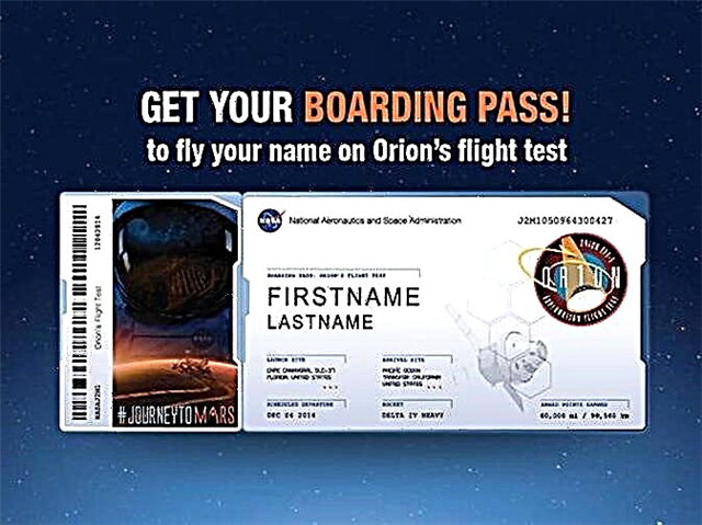 La NASA invita al público a enviar su nombre a Marte, comenzando en el primer vuelo de Orión