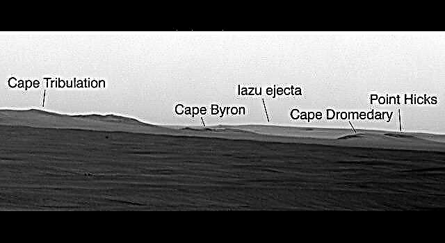 Rover da oportunidade capaz de ver mais detalhes da cratera Endeavour