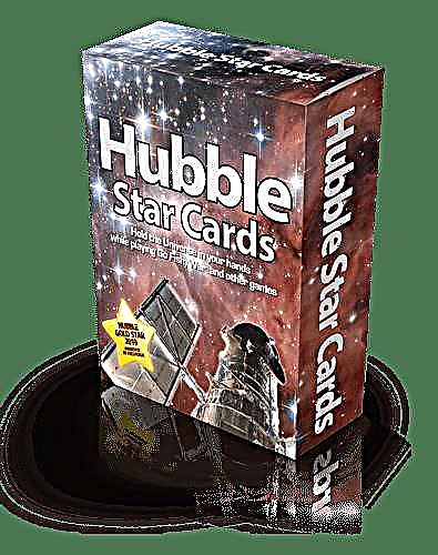 Ganhe um baralho de cartas Hubble Star