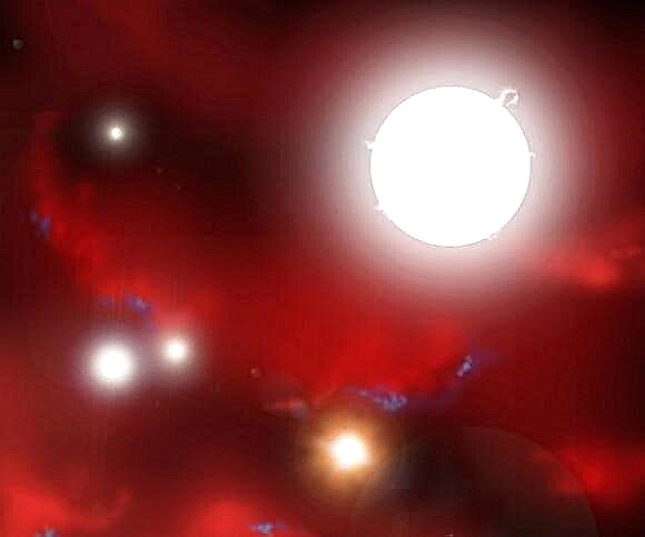 Astronomen simulieren die ersten Sterne, die nach dem Urknall gebildet wurden