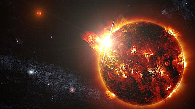 Foom! 'Superflares' izdalās no niecīgās sarkanās pundurzvaigznes, pārsteidzoši zinātnieki