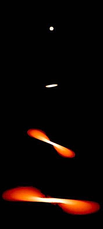 Astronomer se en massiv sort hul rive en stjerne bortset fra
