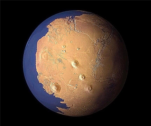 قد يكون المريخ مرة واحدة في العالم البارد الرطب