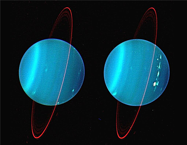 ¡Urano está siendo perseguido por asteroides!