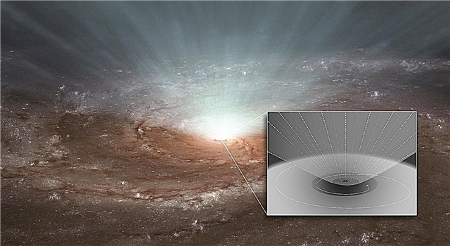 Vindar av supermassiva svarta hål kan forma galaxbred stjärna