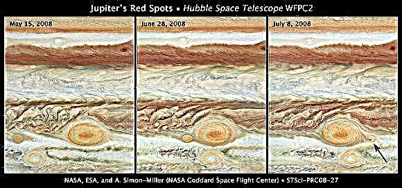 "Baby Red Spot" könnte im Jupiter - Space Magazine untergegangen sein