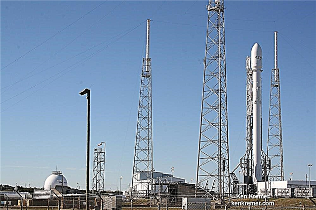SpaceX-sarja ensimmäisen Kap-lanseerauksen 2016 aikana SES-9: llä 24. helmikuuta sujuvan staattisen palotestin jälkeen - Katso Live