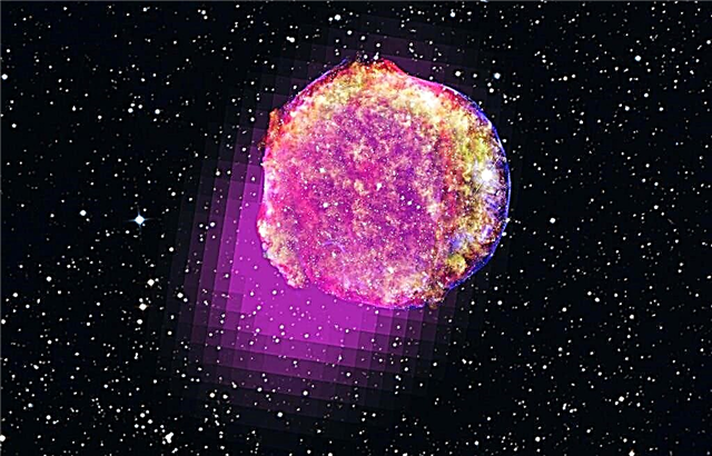 ティコの超新星残骸のサイケデリックガイド