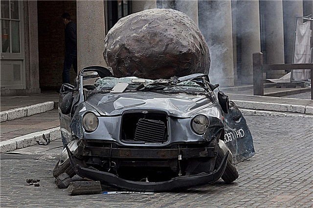 Meteorito se estrella contra el taxi de Londres