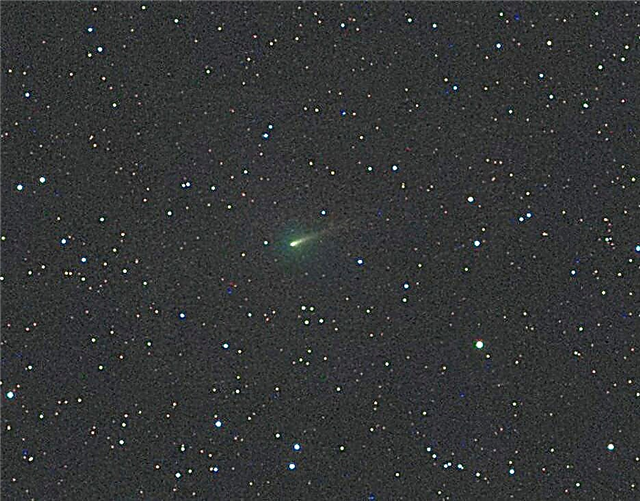 Kometen ISON Goes Green