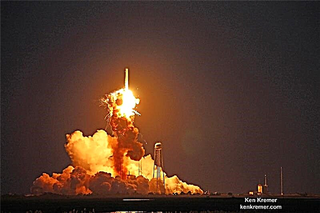 Investigación de explosión de Antares se enfoca en falla de propulsión de primera etapa