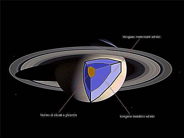Saturno tem um núcleo sólido?