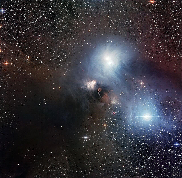 R Coronae Australis: uma aquarela cósmica