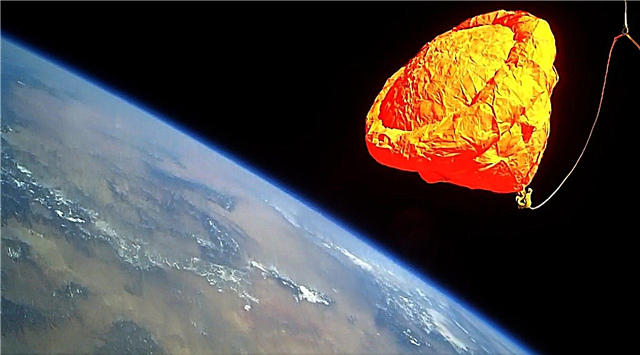 Armadillo laukaisee STIG-A-raketin; Kaappaa mahtava kuvan 'Ballute' - Space Magazine -lehdestä