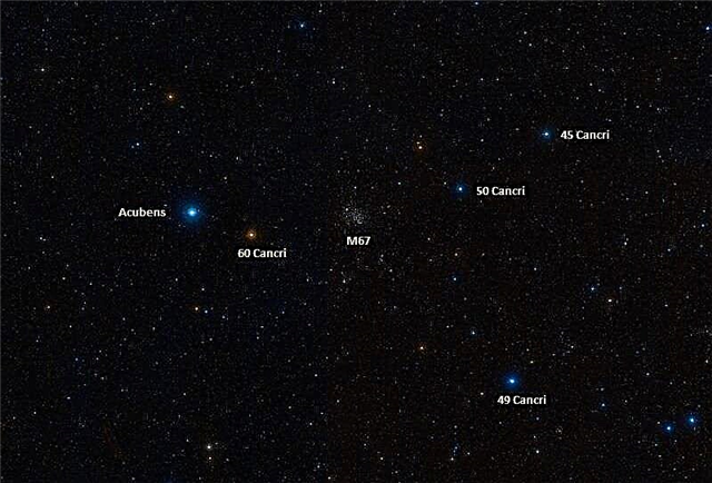 Messier 67 - o conjunto de estrelas aberto King Cobra