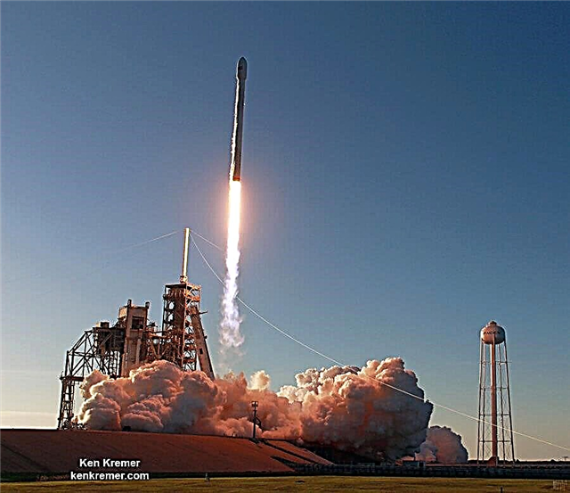 SpaceX Dragon trả lại hàng hóa khoa học cho trái đất, Falcon 9 mang đến sự ồ ạt ‘Sử thi Intelsat Comsat cho quỹ đạo - Ảnh / Video Galley