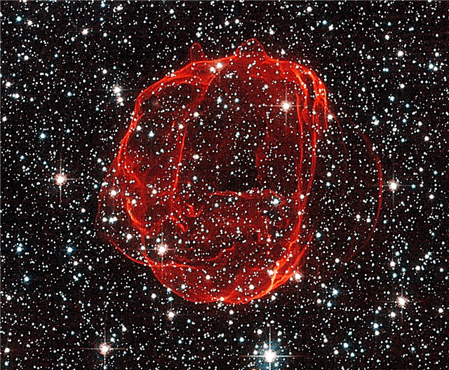 The Rosy Remains of a Star's Final Days