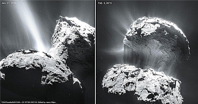 Kometa Rosetty naprawdę „wysadza” w najnowszych obrazach - Space Magazine