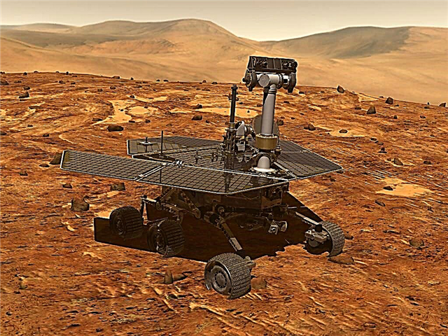 Occasion Mars Rover parcourt les 41 kilomètres en direction de «Marathon Valley»