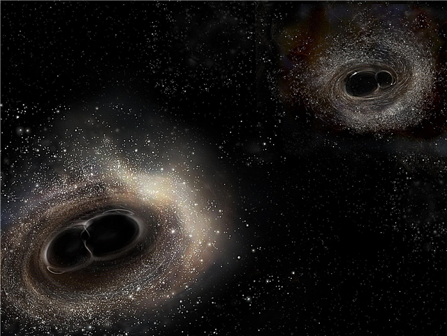 מצפי LIGO ומזל בתולים מזהים חורים שחורים מתנגשים