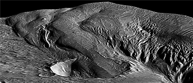 Paisagens estranhas em Marte foram criadas por vulcões explosivos