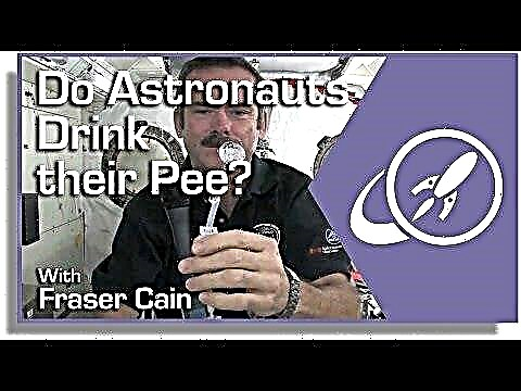 क्या अंतरिक्ष यात्री अपना पेशाब पीते हैं?