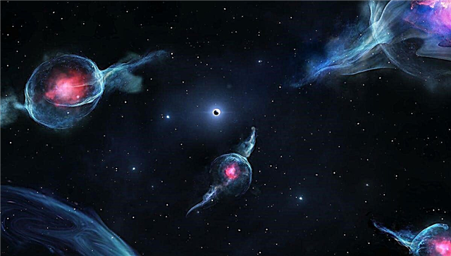 In der Nähe des Zentrums der Milchstraße wurden mysteriösere Space Blobs gefunden