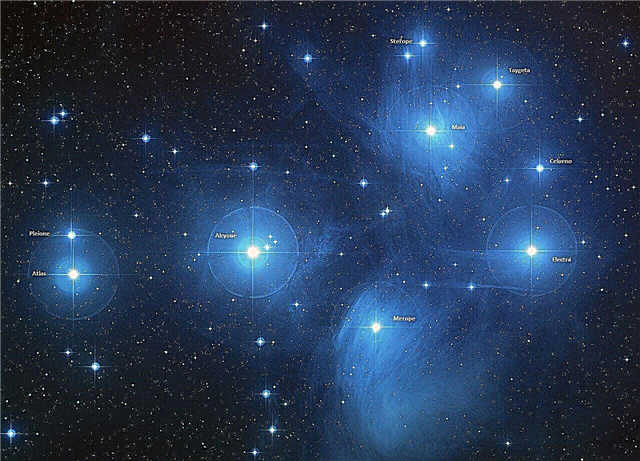 Messier 45 - O conjunto das Plêiades