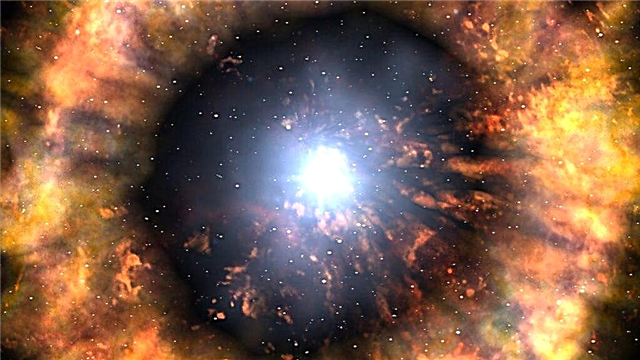 Découverte fortuite d'une supernova de trois heures