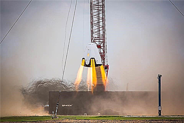 SpaceX Crew Dragon lleva a cabo pruebas de caída propulsora y paracaídas; Videos - Revista espacial
