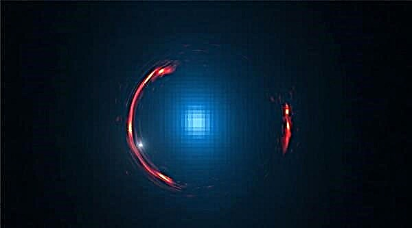 Galáxia anã matéria escura se esconde no anel de Einstein