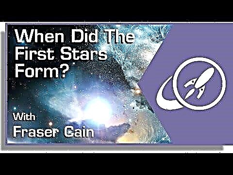 متى تشكل أول نجوم؟