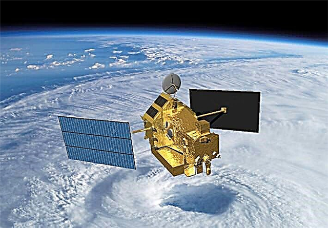Slabé palivo, dešťový satelit pomalu spirály k jeho smrti v roce 2016