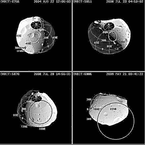 Une nouvelle théorie dit que Phobos est formé à partir de la ré-accrétion des débris d'impact